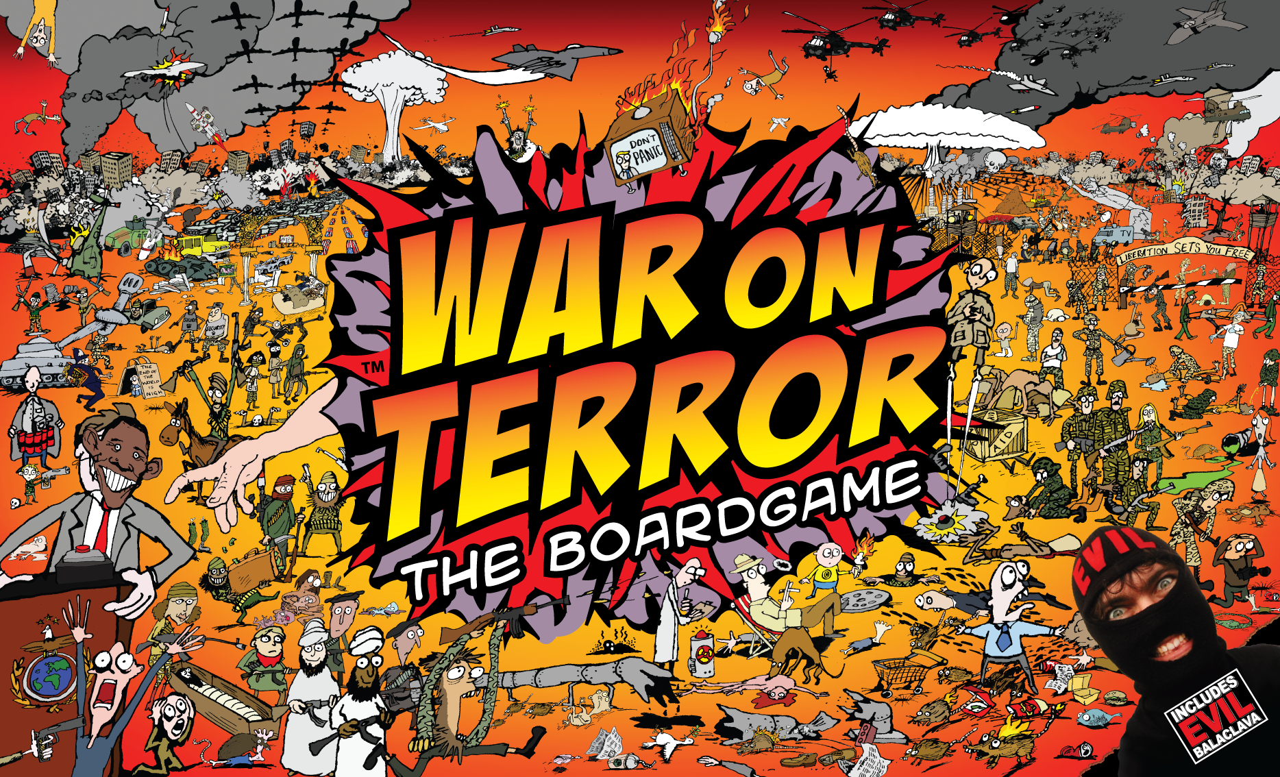 War on Terror board game box front